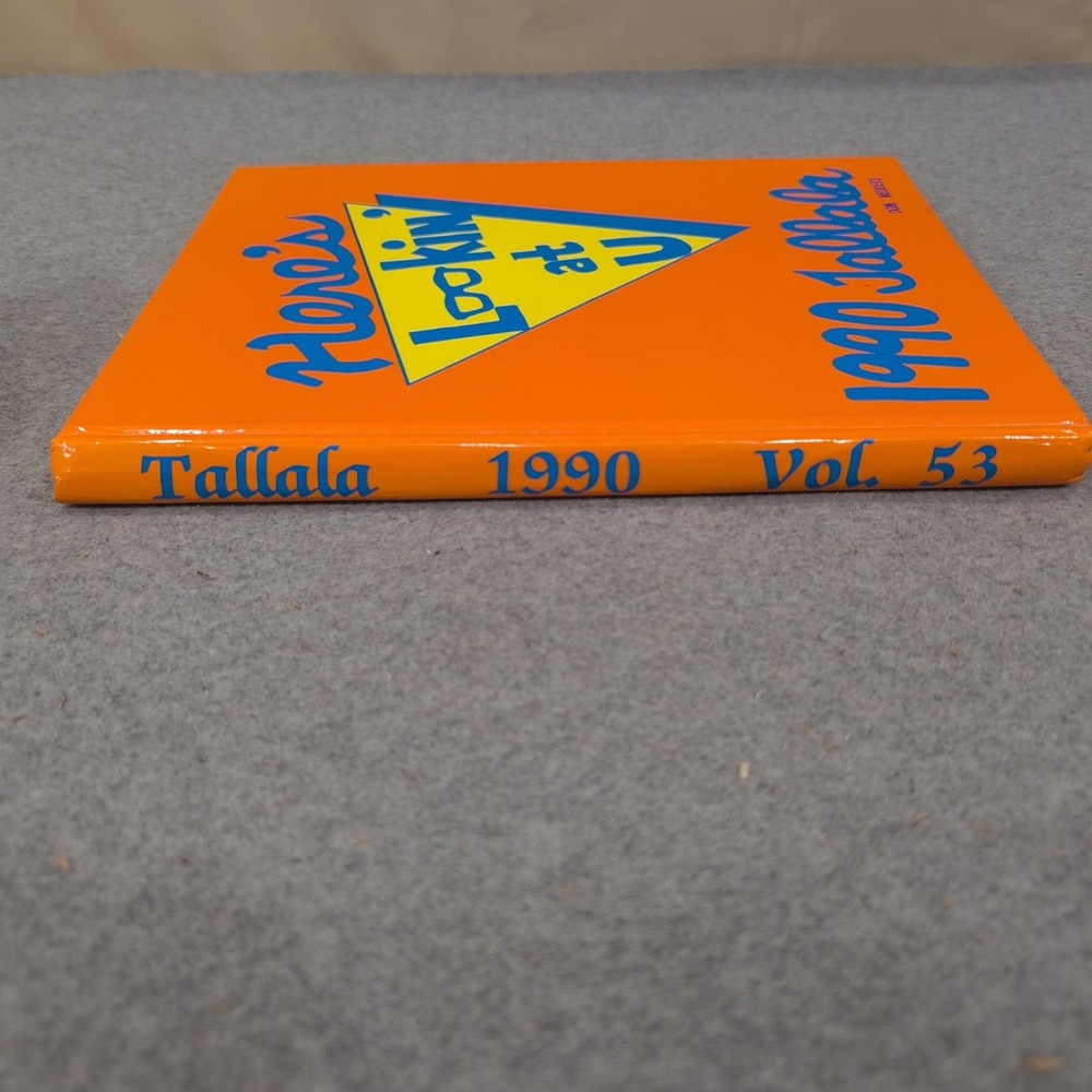 1990 Tallala Vol 53 Talladega High School Yearbook Alabama Don Medders Hardcover - Picture 2 of 3